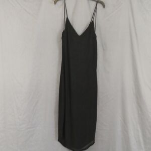 Express Black Slip Dress